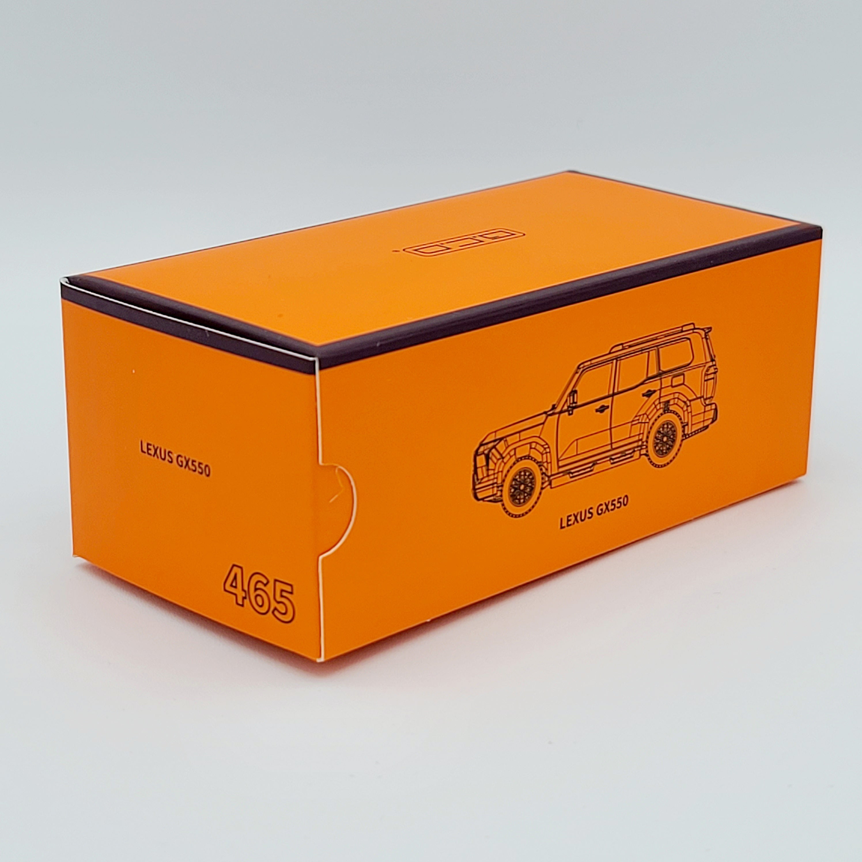 GCD Lexus GX550 - 1:64 scale, Black (2024 Release)